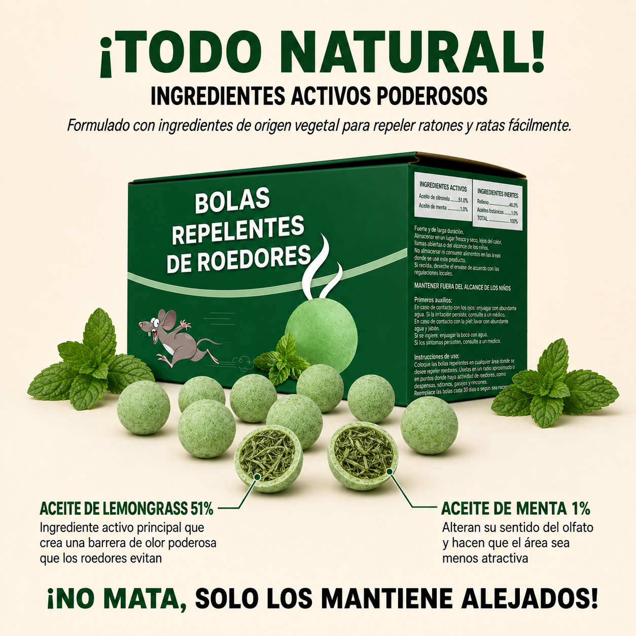Zappivo™ Rodent Repellent Balls